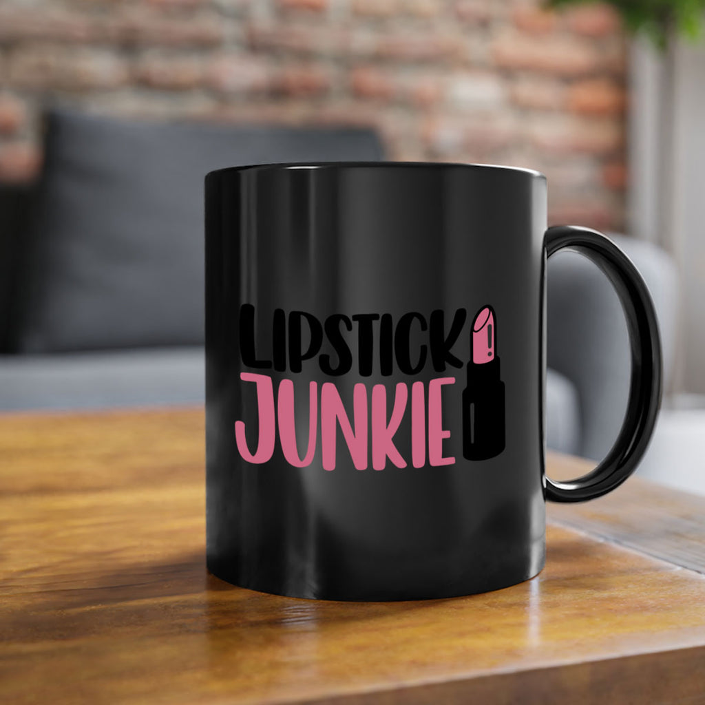 Lipstick Junkie Style 56#- makeup-Mug / Coffee Cup