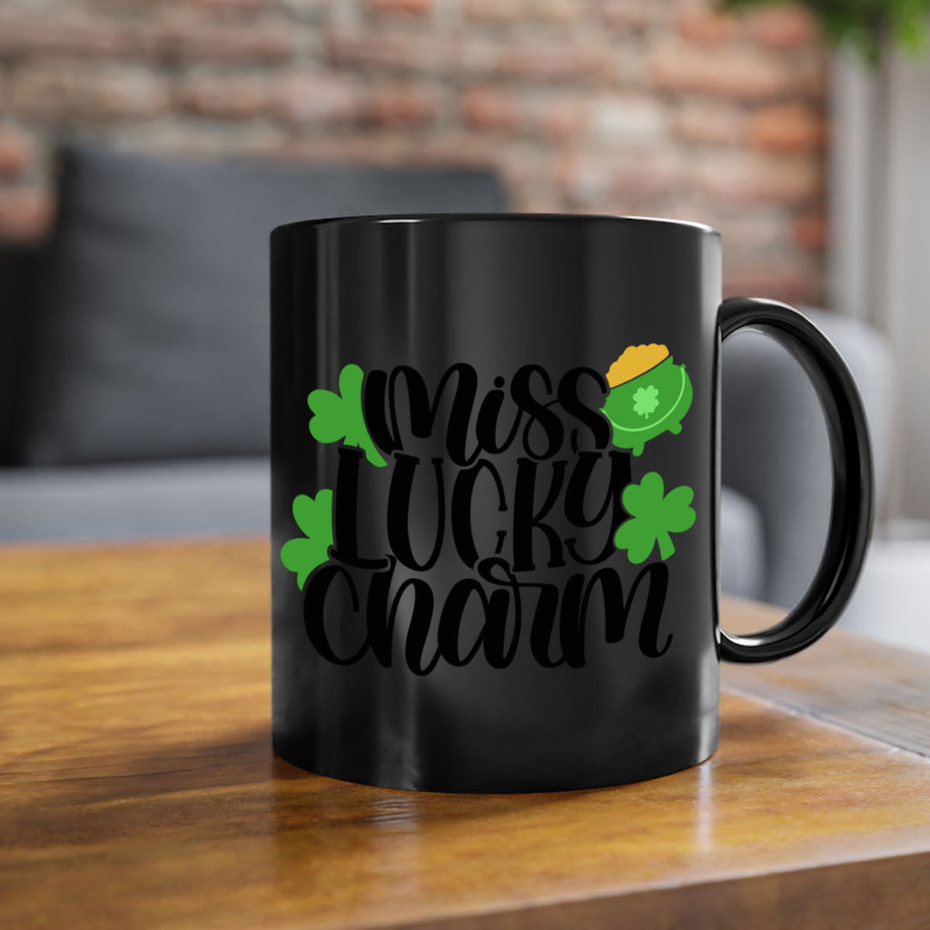 Miss Lucky Charm Style 48#- St Patricks Day-Mug / Coffee Cup