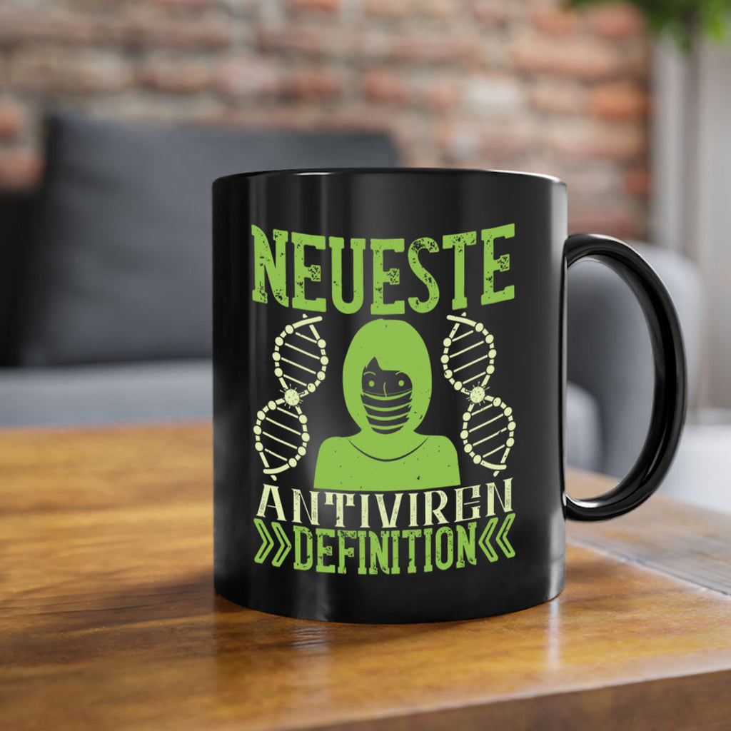 Neueste Antiviren Definition Style 28#- corona virus-Mug / Coffee Cup