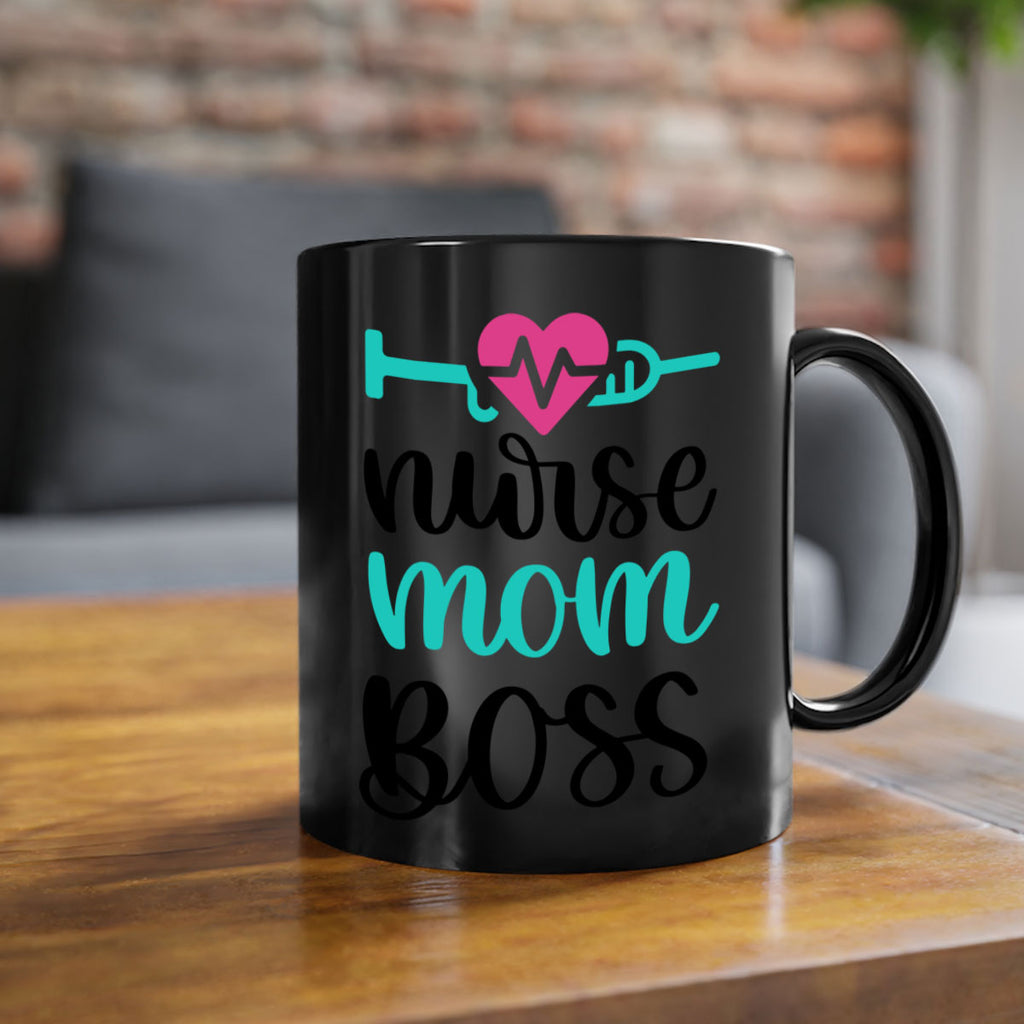 Nurse Mom Boss Style Style 101#- nurse-Mug / Coffee Cup