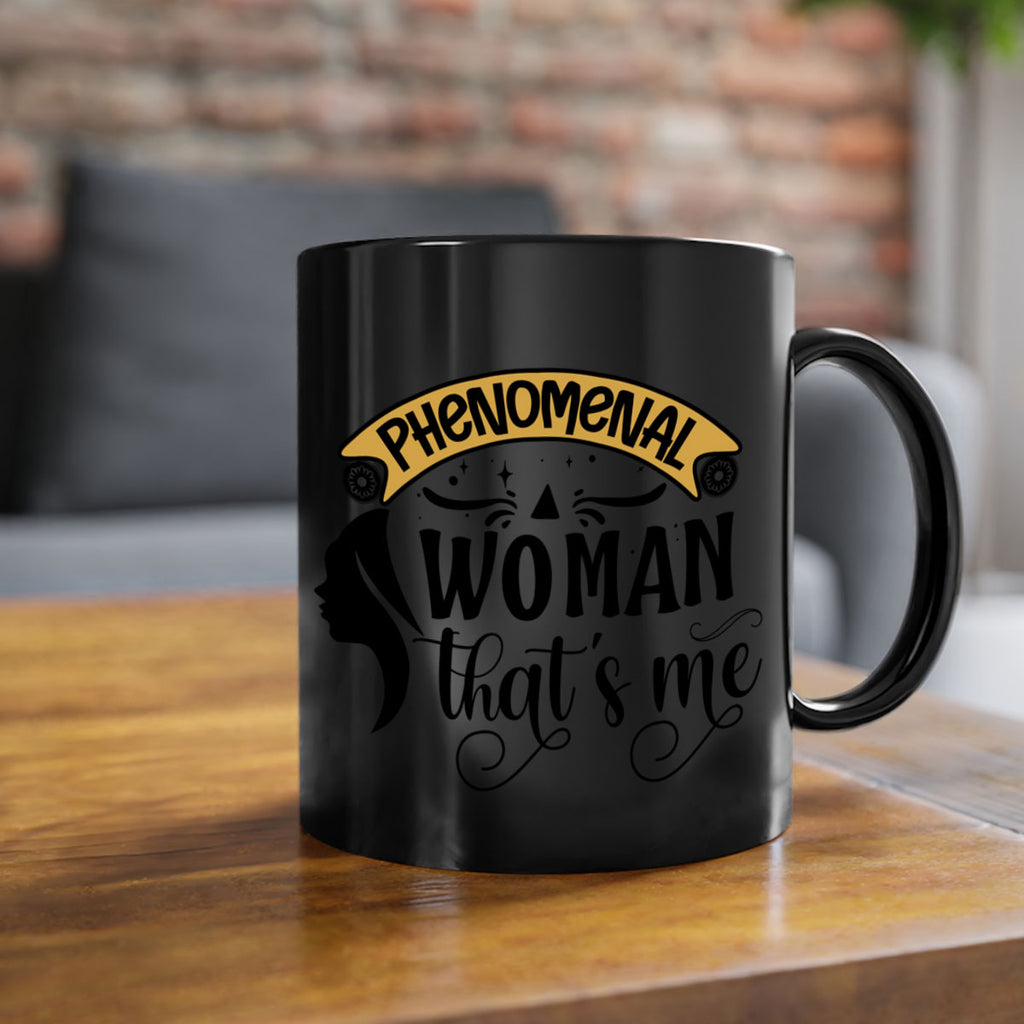 Phenomenal woman thats me Style 15#- Black women - Girls-Mug / Coffee Cup