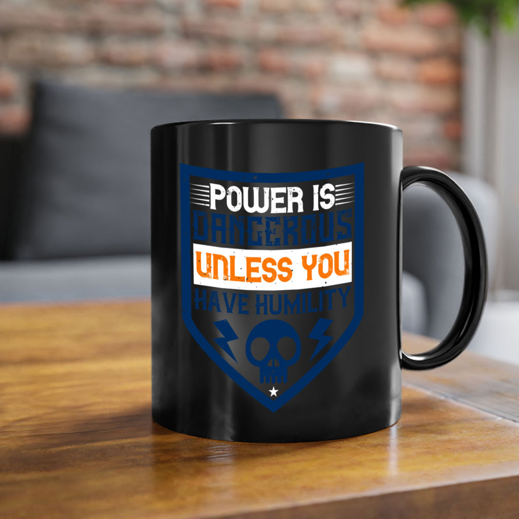 Power is dangerous unless you have humility Style 19#- electrician-Mug / Coffee Cup