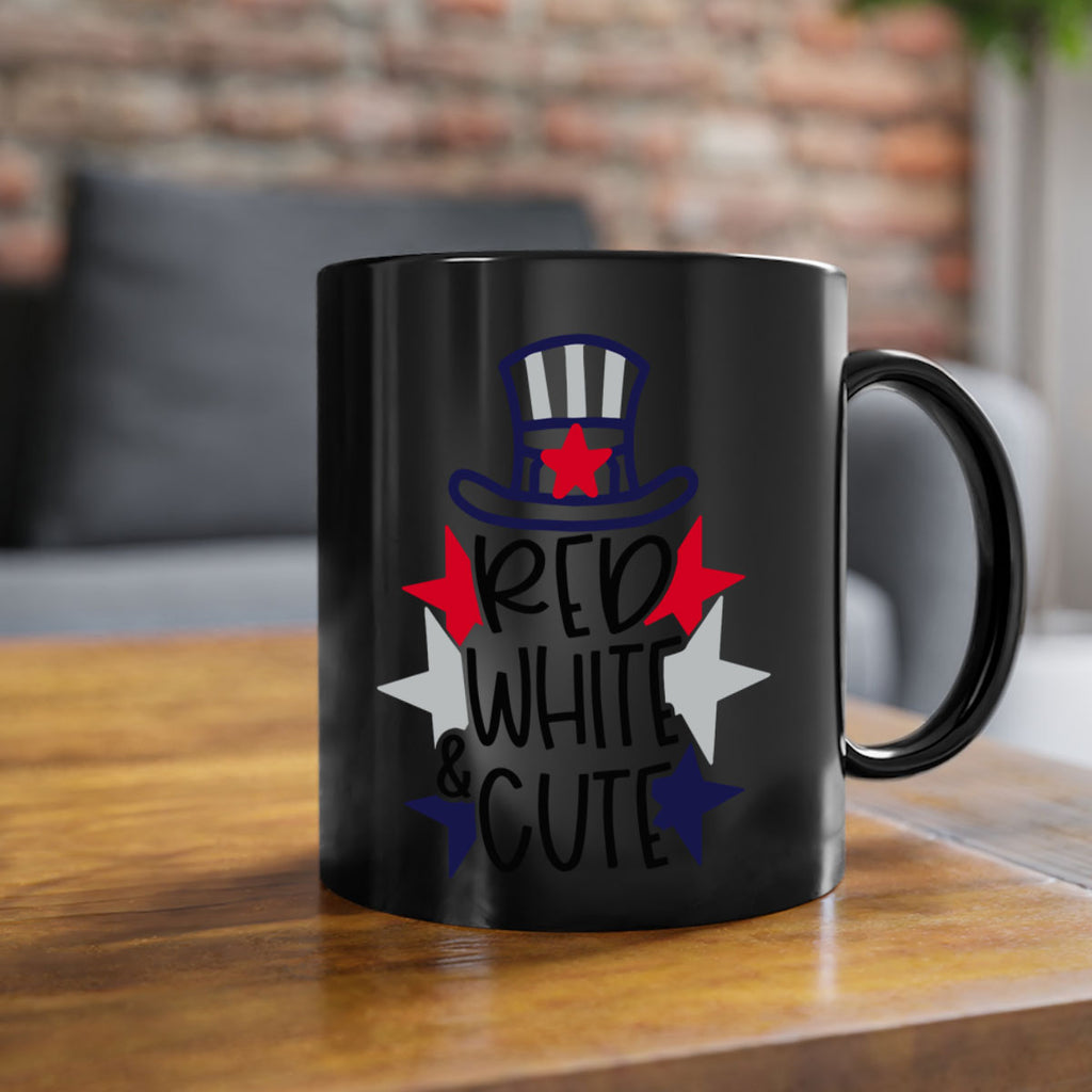 Red White Cute Style 169#- 4th Of July-Mug / Coffee Cup