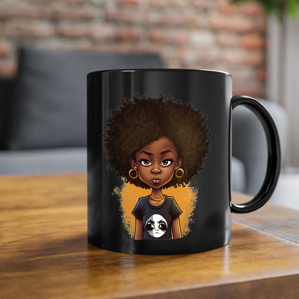 Sparkling Black Girl Design 8#- Black women - Girls-Mug / Coffee Cup