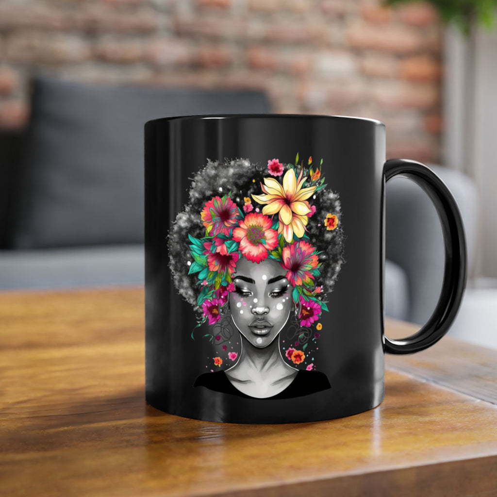 Sparkling Black Girl Design 9#- Black women - Girls-Mug / Coffee Cup