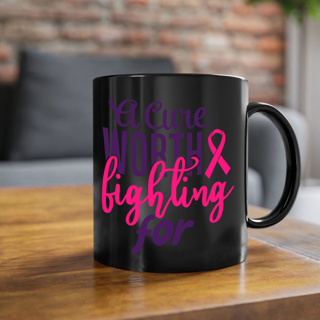 a cure worth fighting for Style 17#- breast cancer-Mug / Coffee Cup