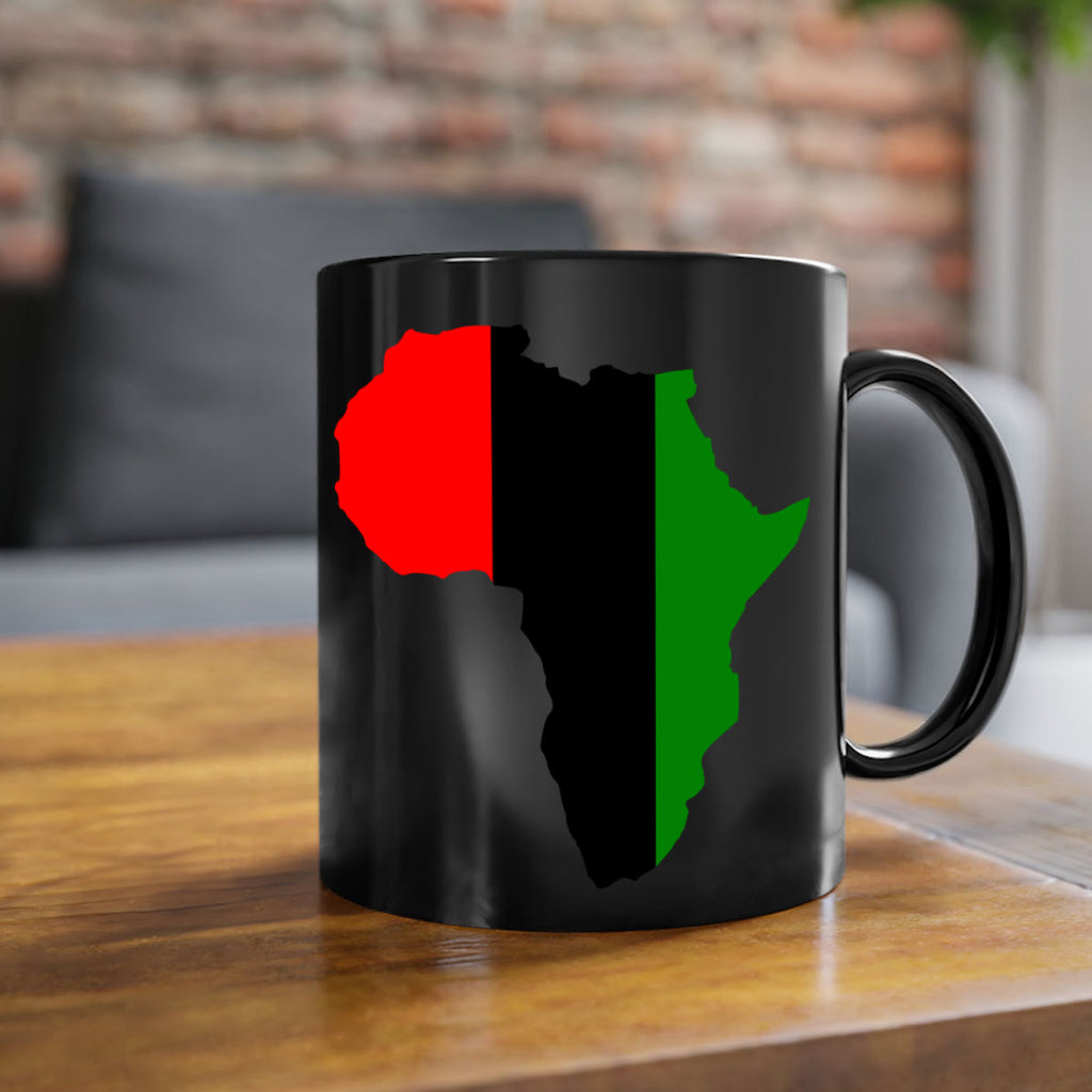 africamap 275#- black words - phrases-Mug / Coffee Cup