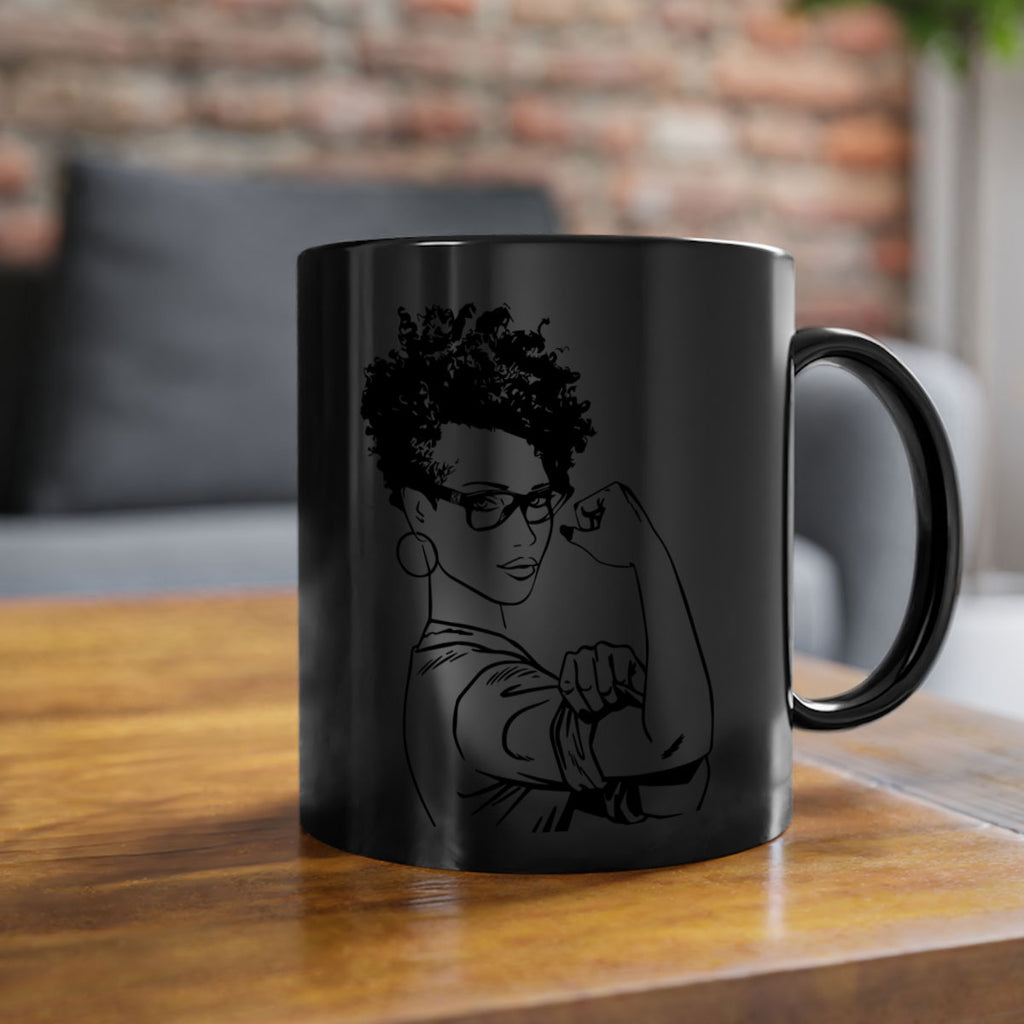 black women - queen 26#- Black women - Girls-Mug / Coffee Cup