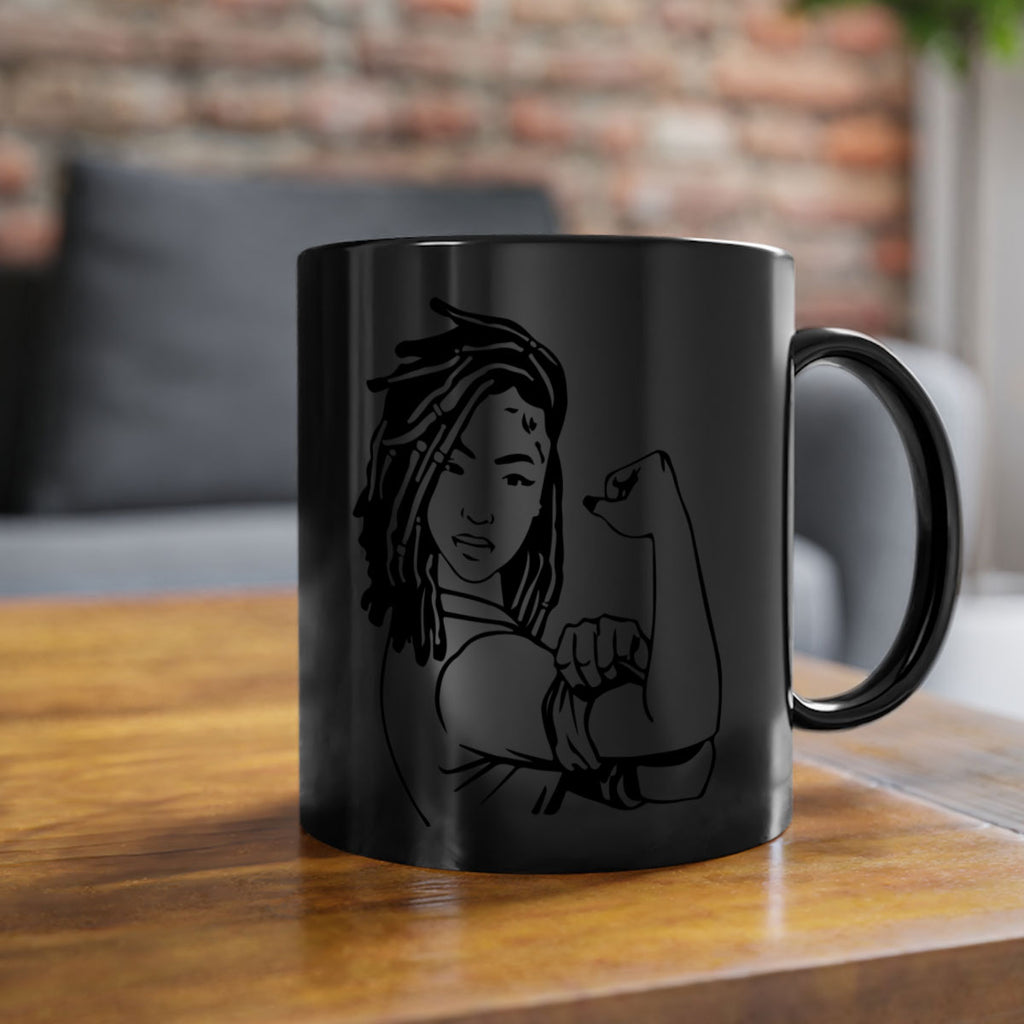 black women - queen 6#- Black women - Girls-Mug / Coffee Cup