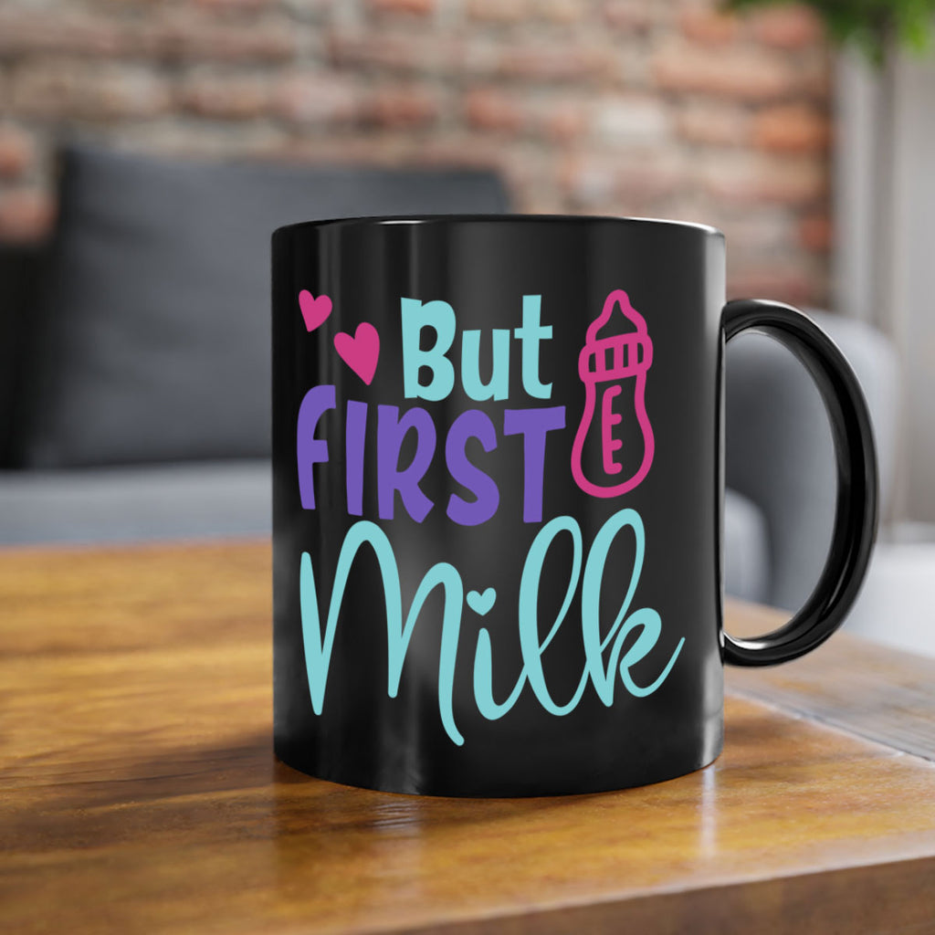 but first milk Style 274#- baby2-Mug / Coffee Cup