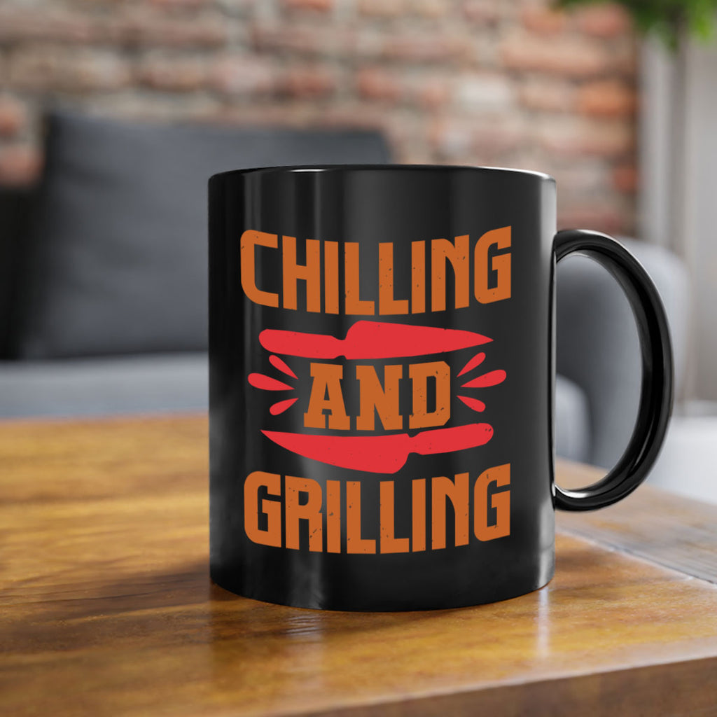 chilling and grilling 48#- bbq-Mug / Coffee Cup