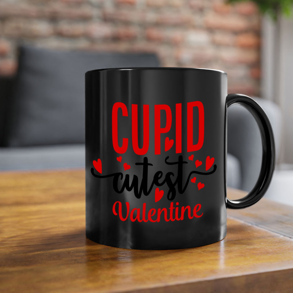 cupid cutest valentine 72#- valentines day-Mug / Coffee Cup