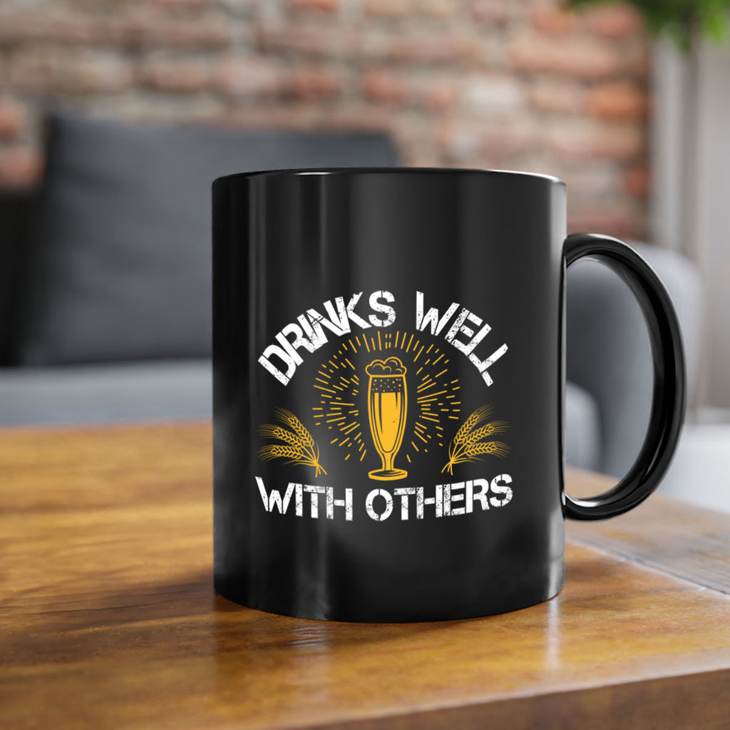drinks well with others 90#- beer-Mug / Coffee Cup