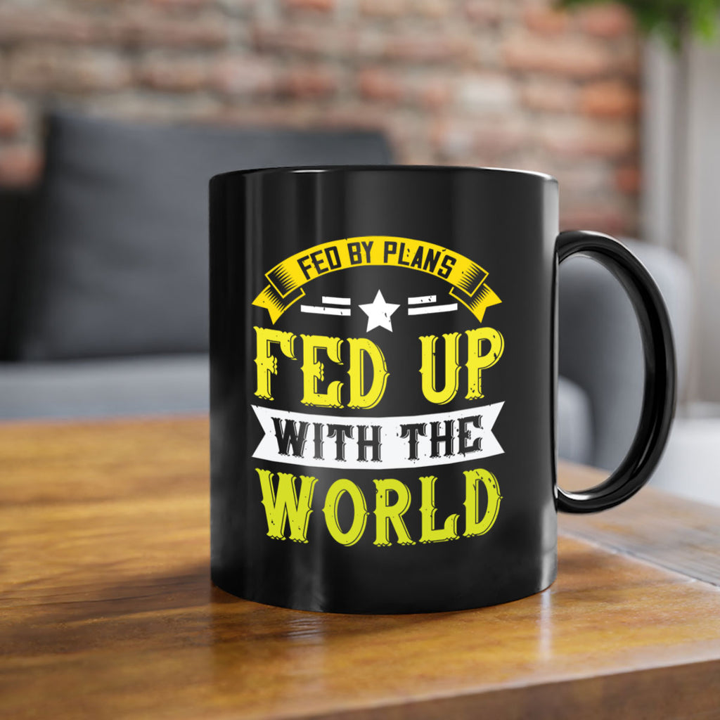 fed by plans fed up with the world 137#- vegan-Mug / Coffee Cup