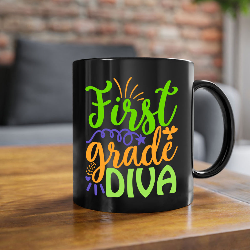 first grade diva 21#- mardi gras-Mug / Coffee Cup