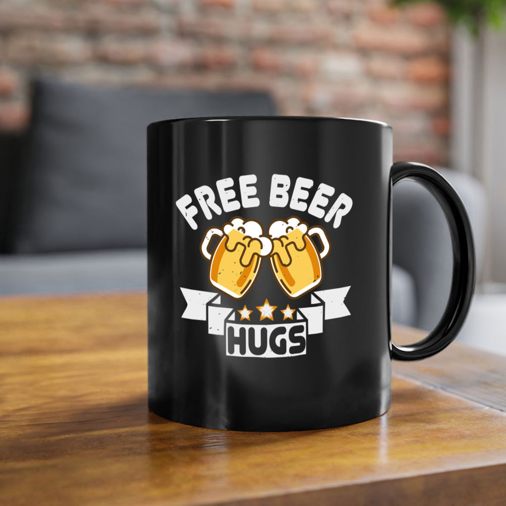 free beer hugs 88#- beer-Mug / Coffee Cup