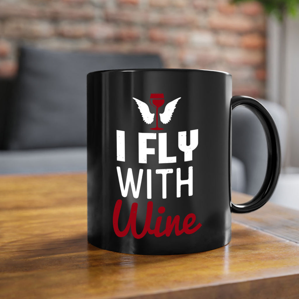 i fly with wine 212#- wine-Mug / Coffee Cup