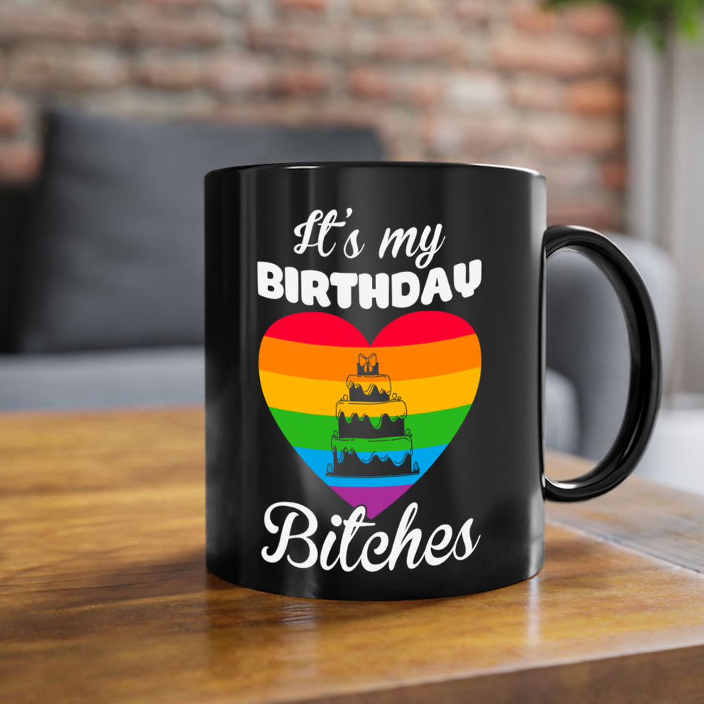 its my birthday lgbt happy lgbt 115#- lgbt-Mug / Coffee Cup