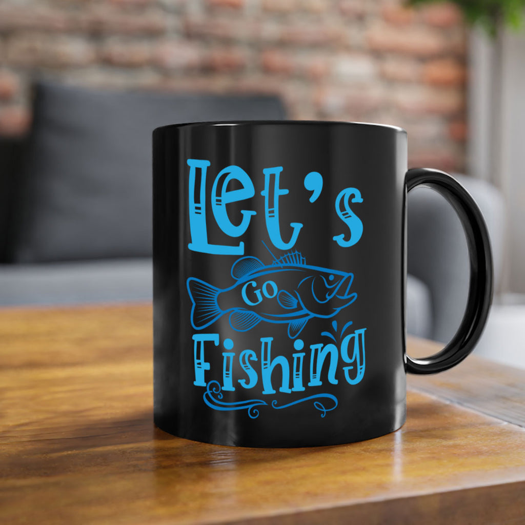 lets go fishing 205#- fishing-Mug / Coffee Cup