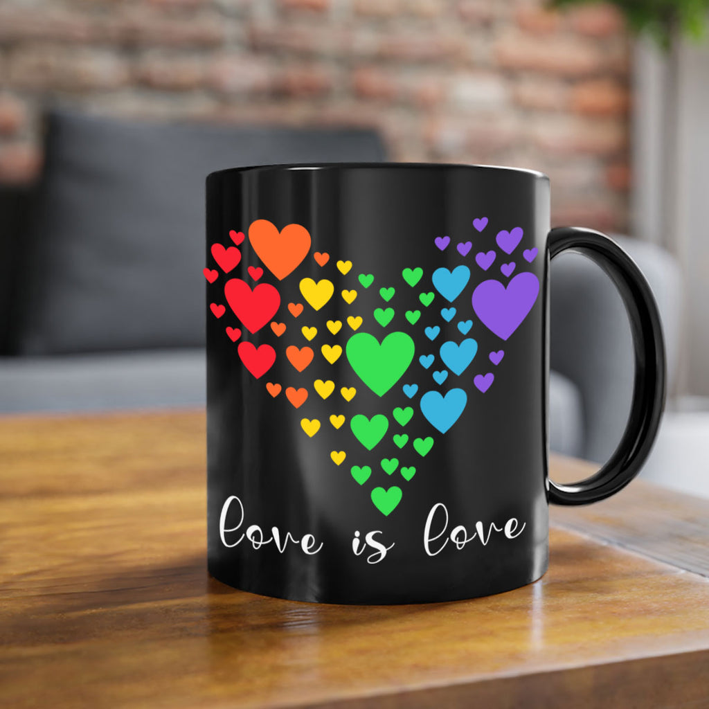 lgbt heart shape by heart 103#- lgbt-Mug / Coffee Cup