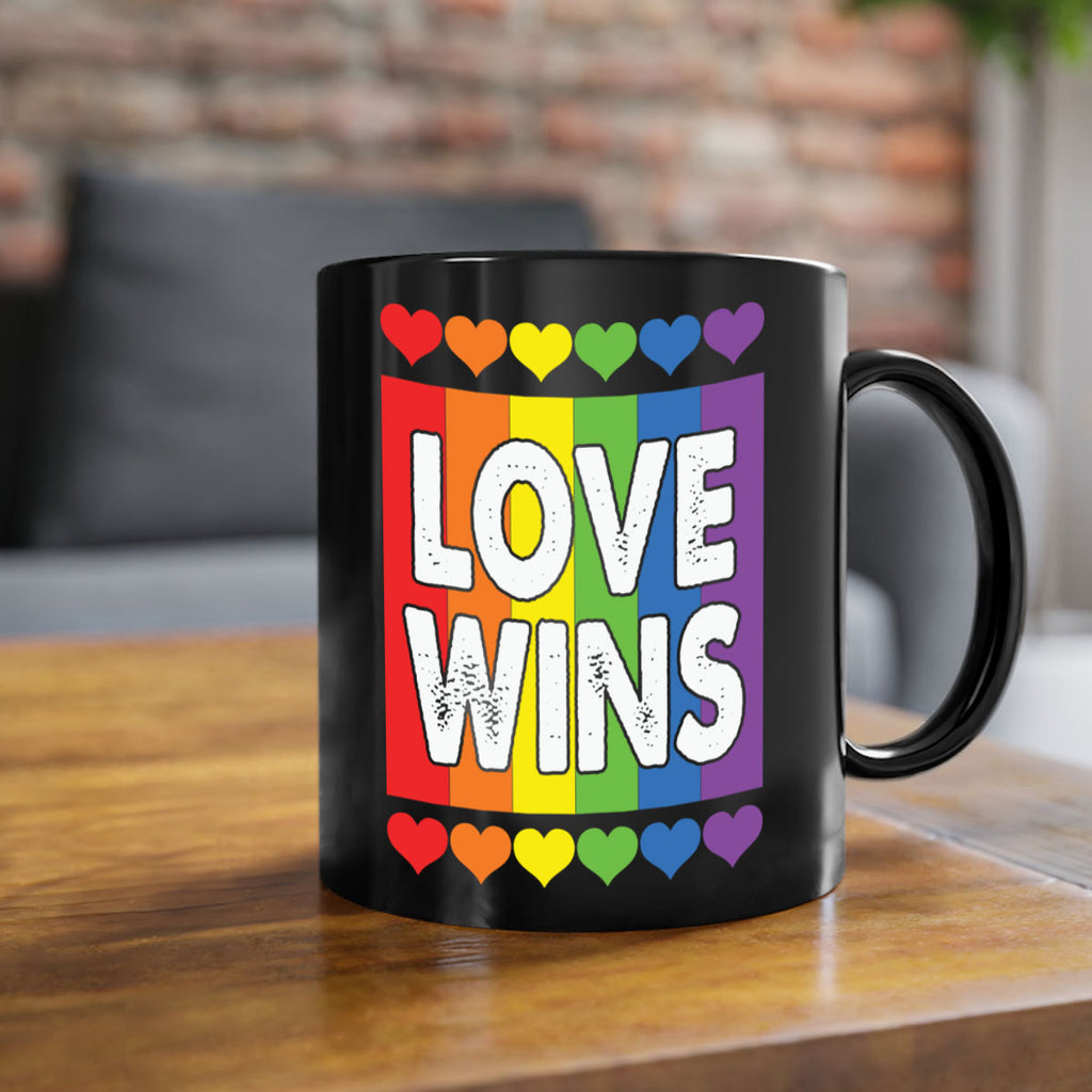 love wins marriage lgbt pride lgbt 82#- lgbt-Mug / Coffee Cup