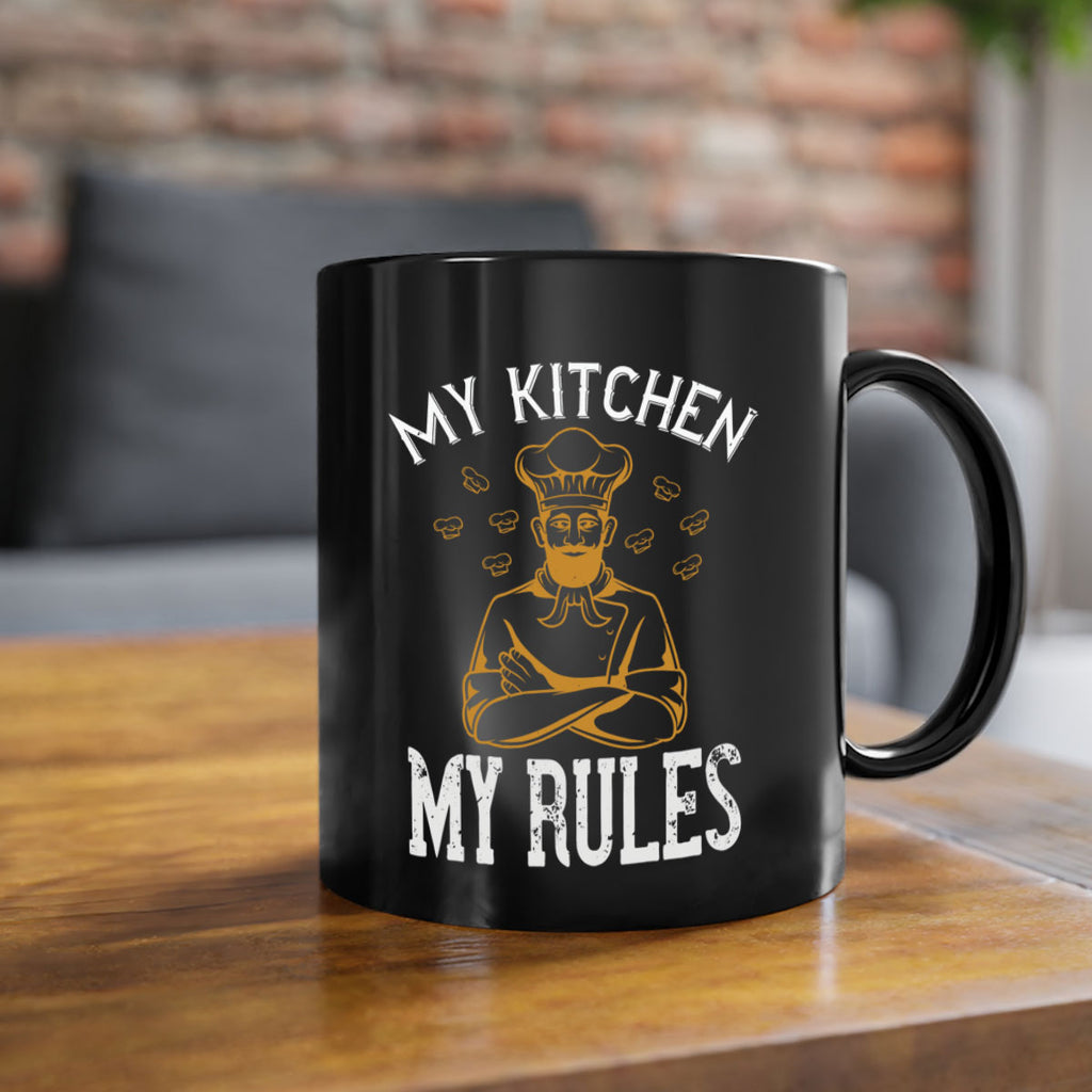 my kitchen my rules 15#- cooking-Mug / Coffee Cup