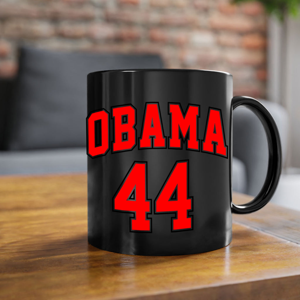 obama jersey 58#- black words - phrases-Mug / Coffee Cup