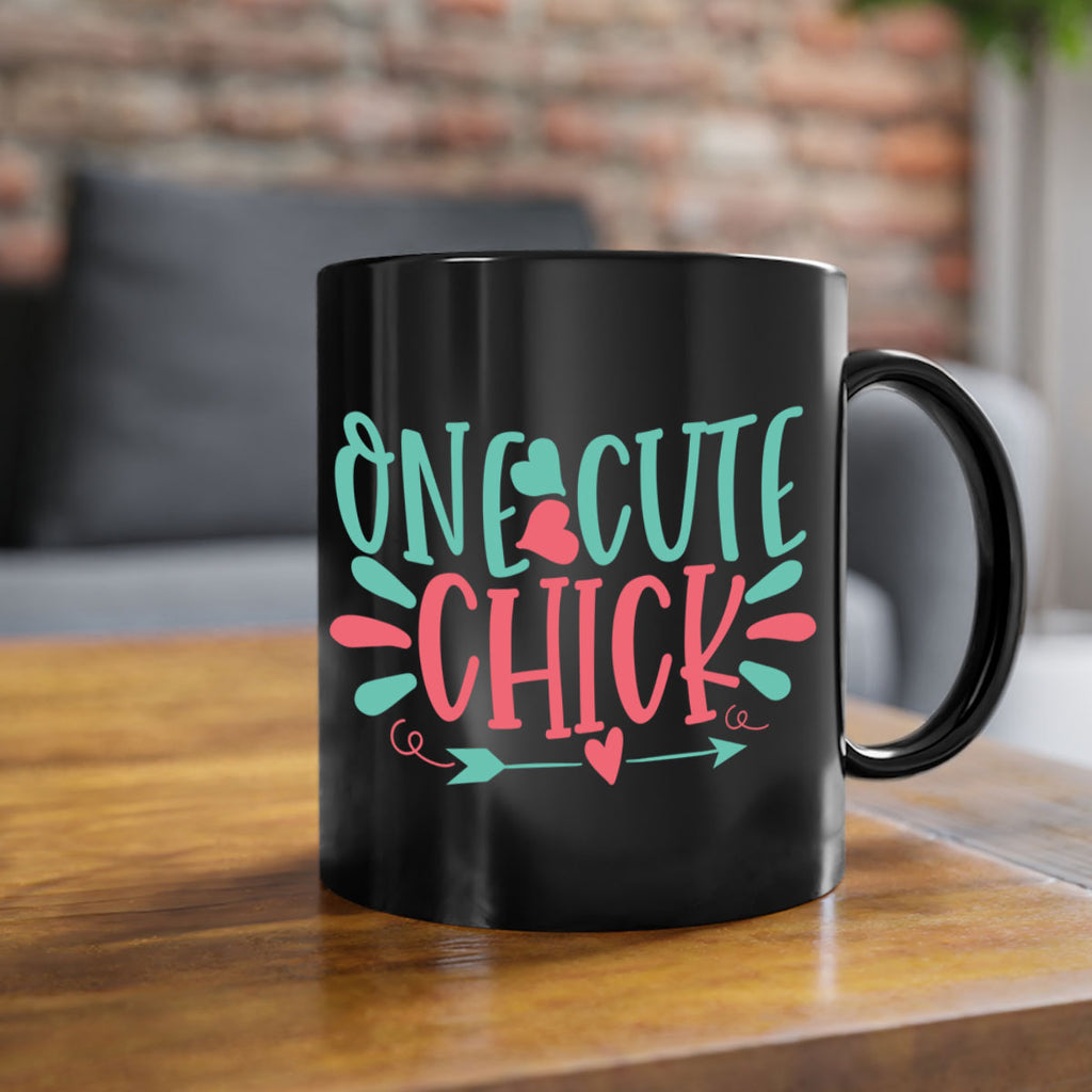 one cute chick 107#- easter-Mug / Coffee Cup