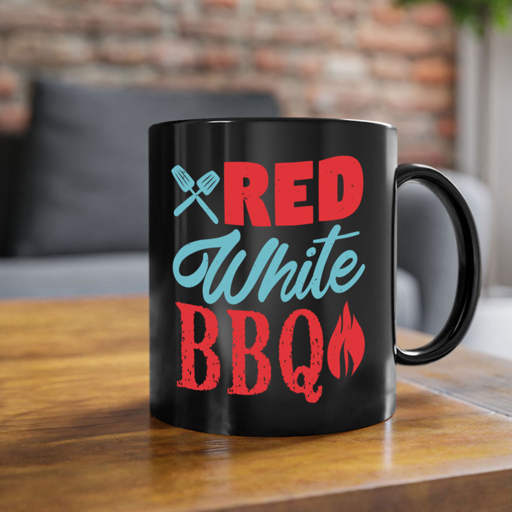 red white bbq 15#- bbq-Mug / Coffee Cup