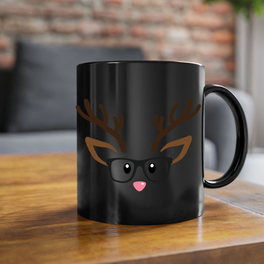 reindeer style 593#- christmas-Mug / Coffee Cup