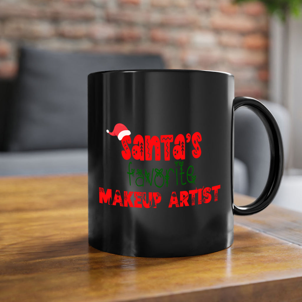santas favorite makeup artist style 937#- christmas-Mug / Coffee Cup