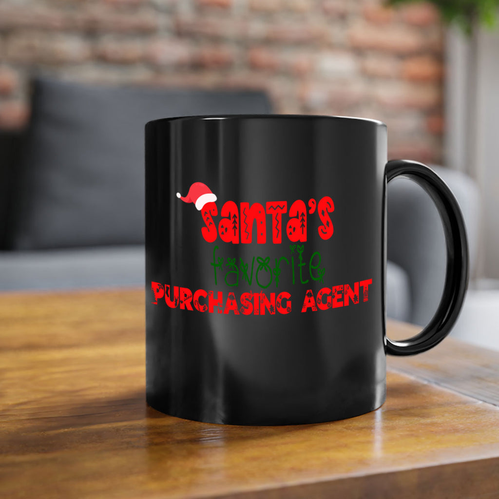 santas favorite purchasing agent style 1047#- christmas-Mug / Coffee Cup