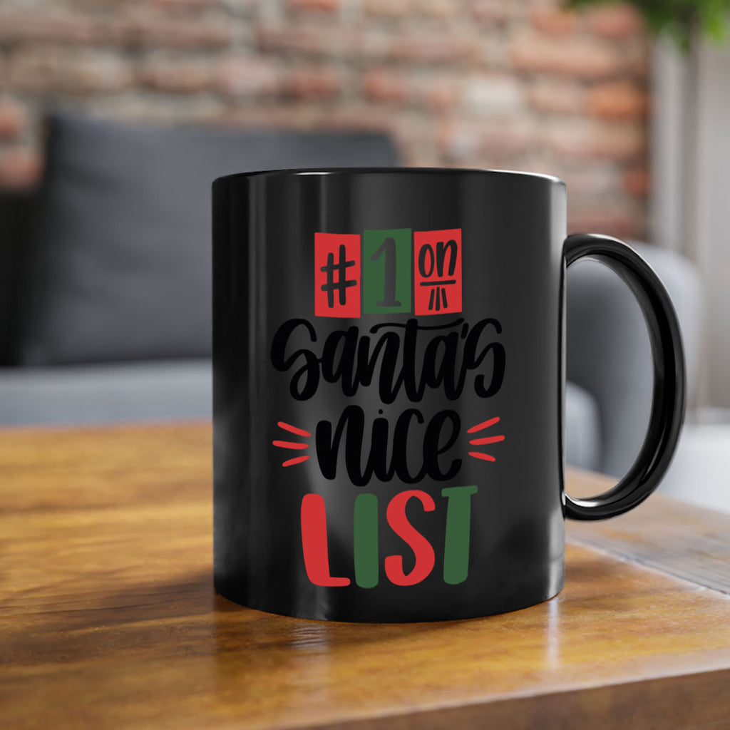 santas nice list 216#- christmas-Mug / Coffee Cup