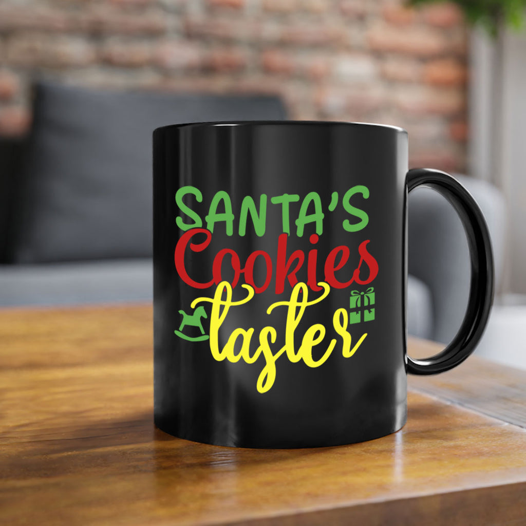 santas tastar cookies 328#- christmas-Mug / Coffee Cup
