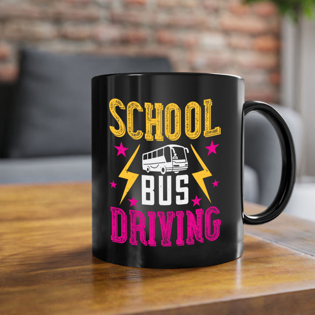 school bus driving Style 17#- bus driver-Mug / Coffee Cup
