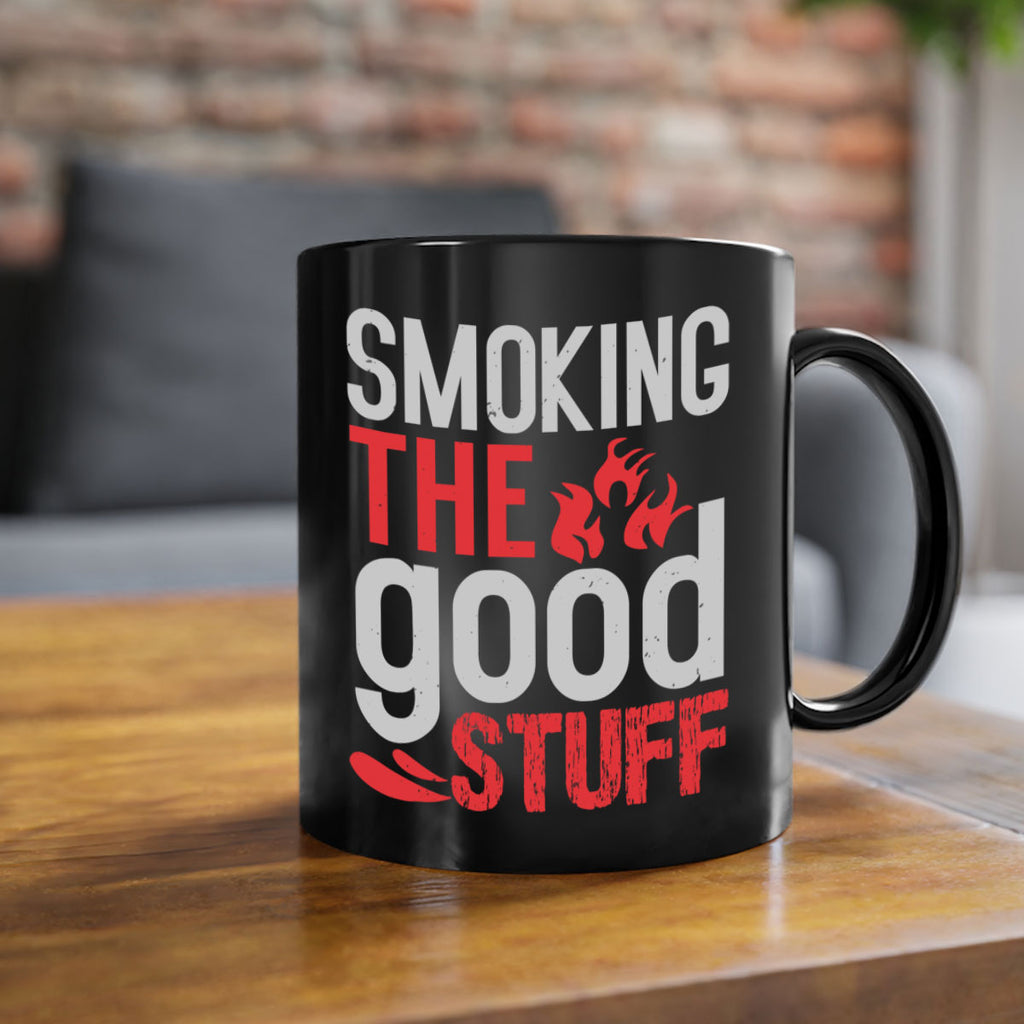 smoking the good stuff 10#- bbq-Mug / Coffee Cup