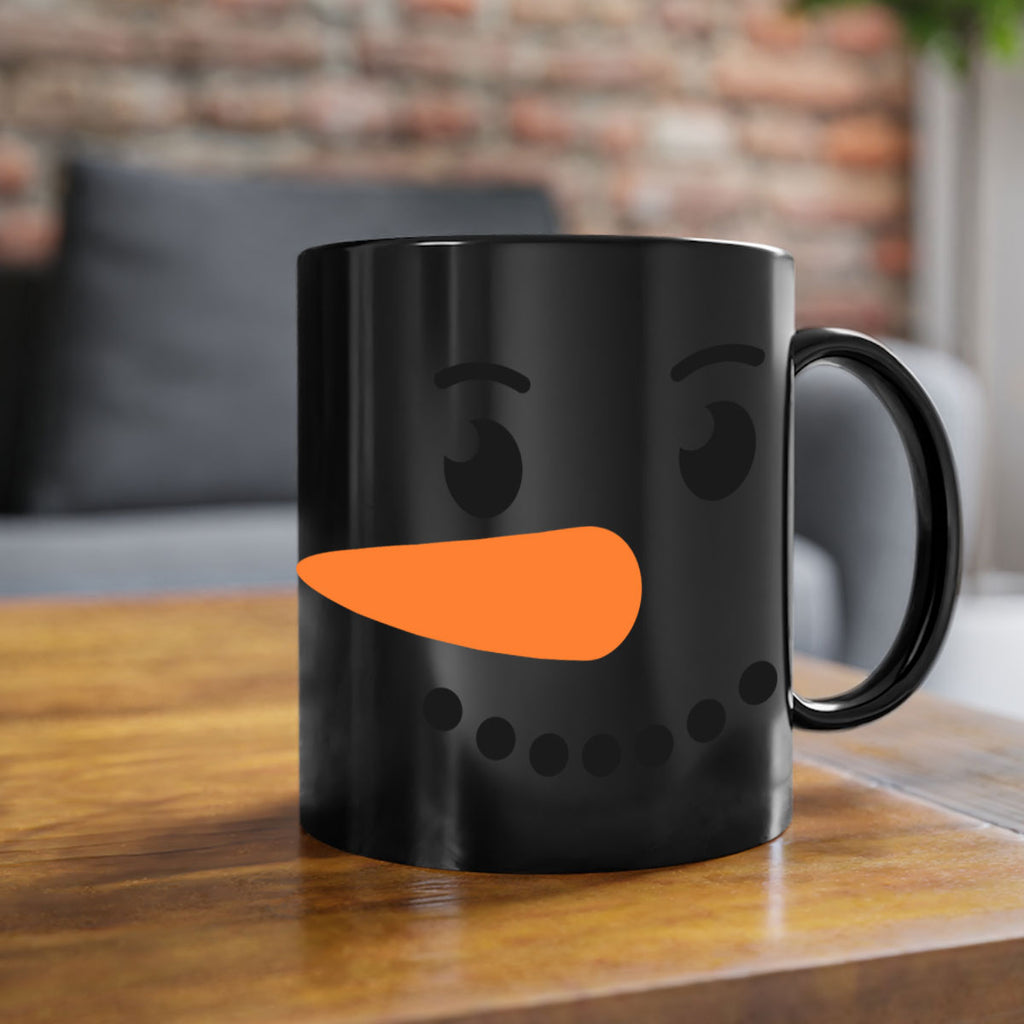 snowman face style 1179#- christmas-Mug / Coffee Cup