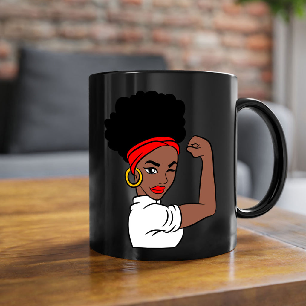 strong black woman 15#- Black women - Girls-Mug / Coffee Cup