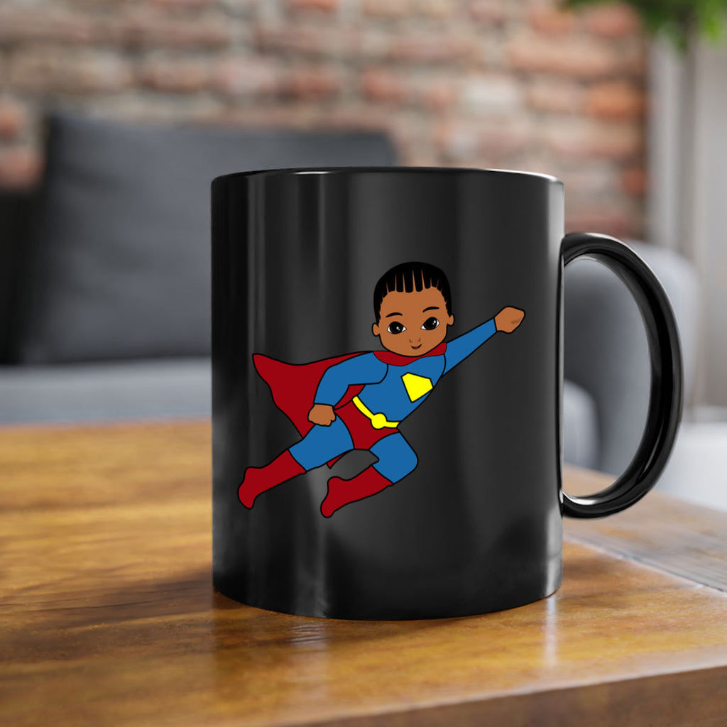 super kid 1#- Black men - Boys-Mug / Coffee Cup