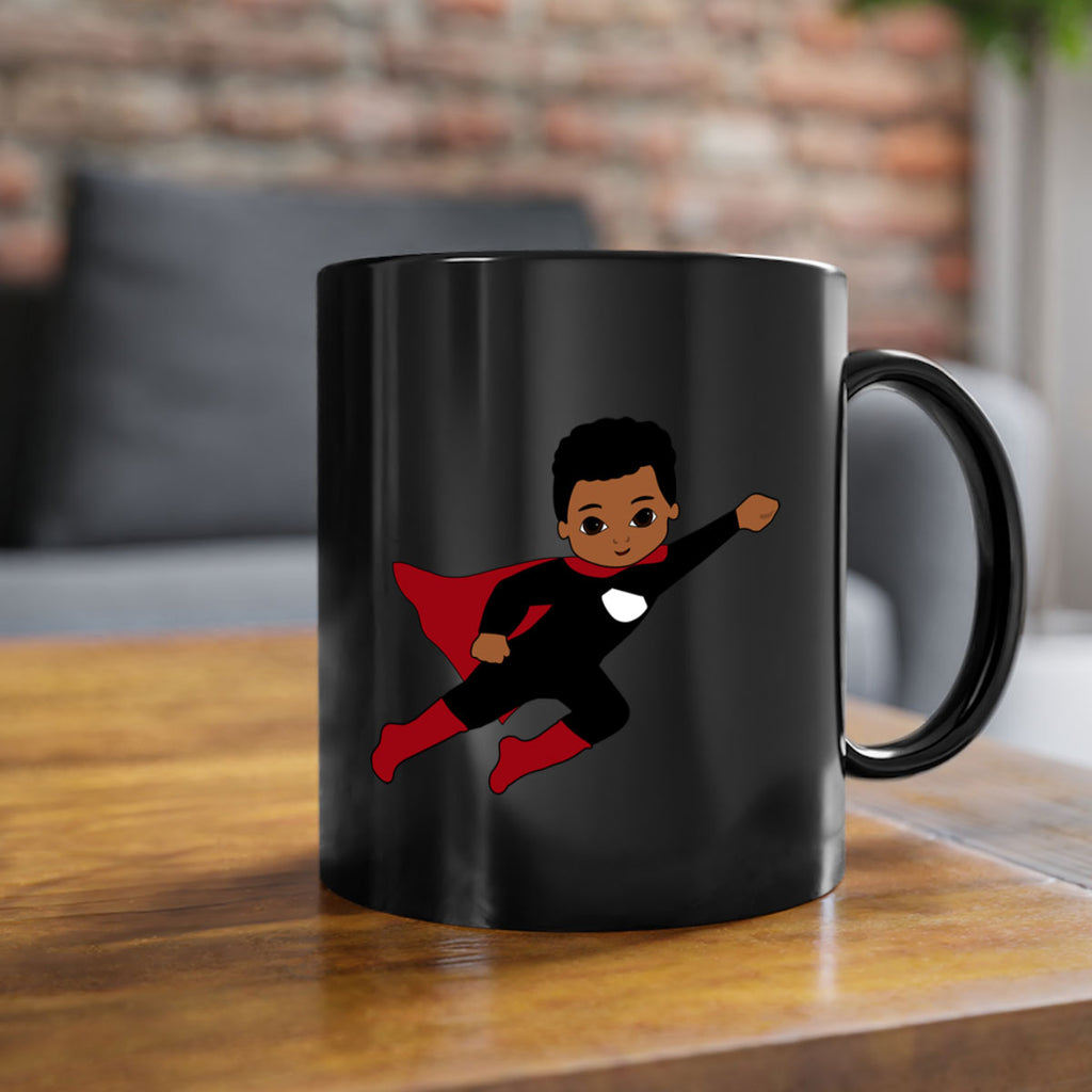 super kid 5#- Black men - Boys-Mug / Coffee Cup