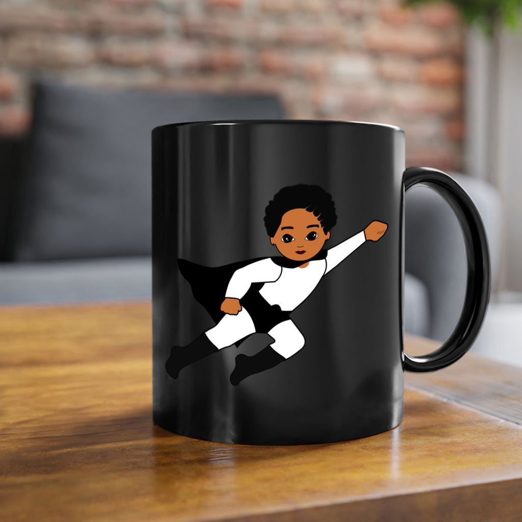 super kids girl 1#- Black women - Girls-Mug / Coffee Cup
