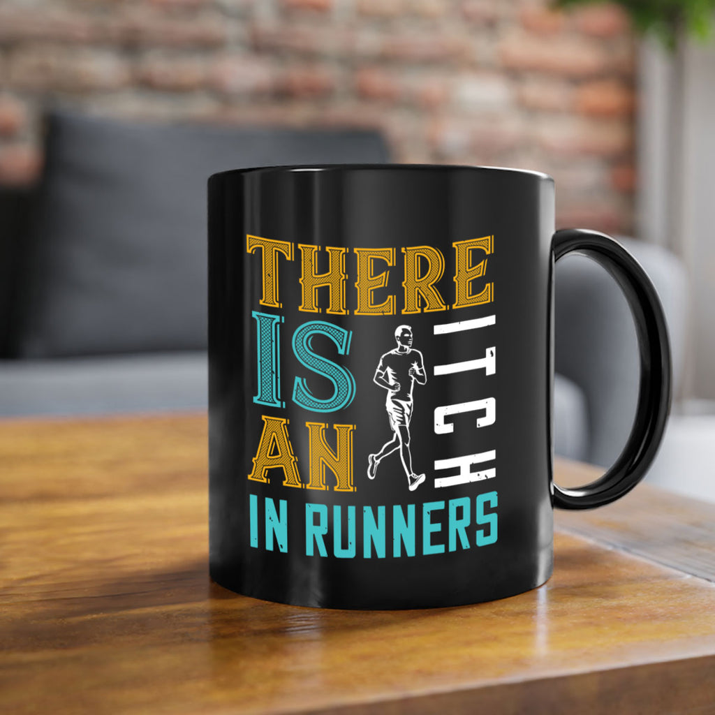 there is an itch in runners 9#- running-Mug / Coffee Cup