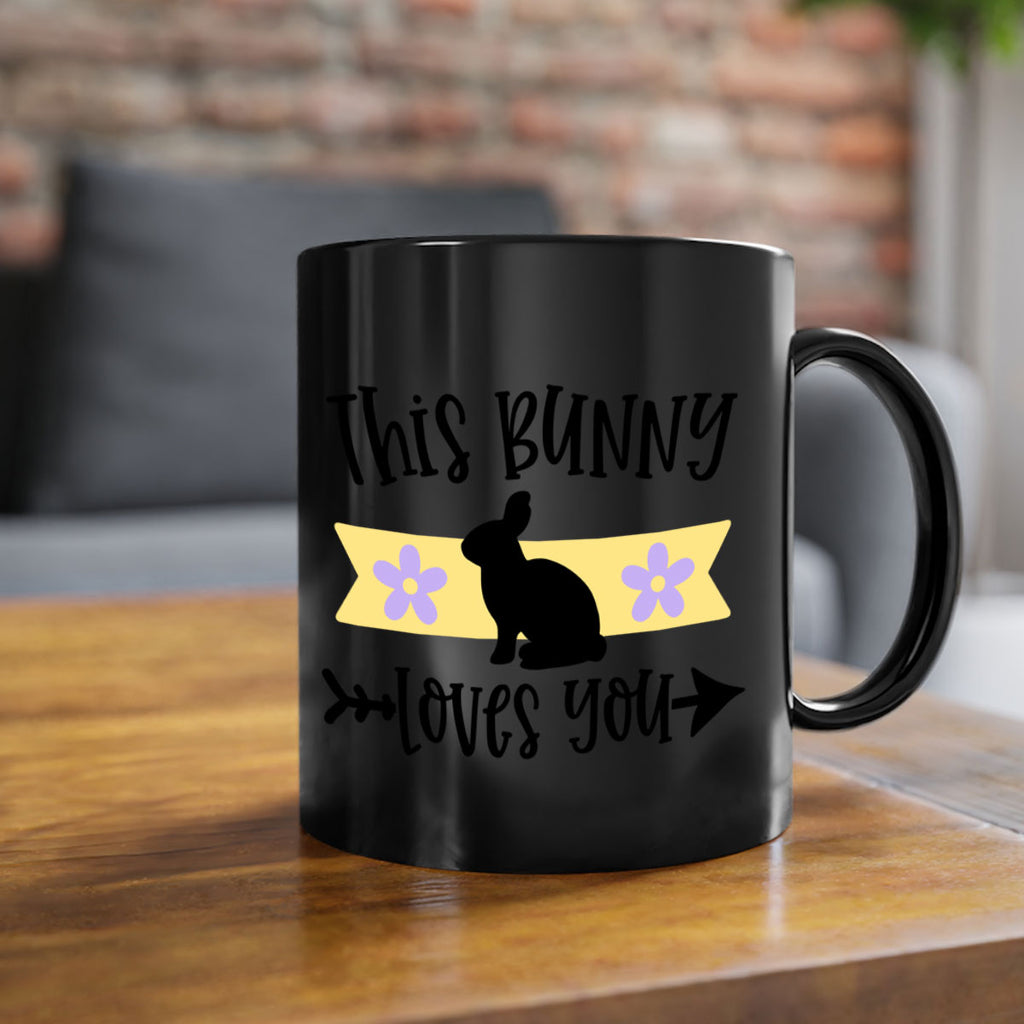 this bunny loves you 10#- easter-Mug / Coffee Cup