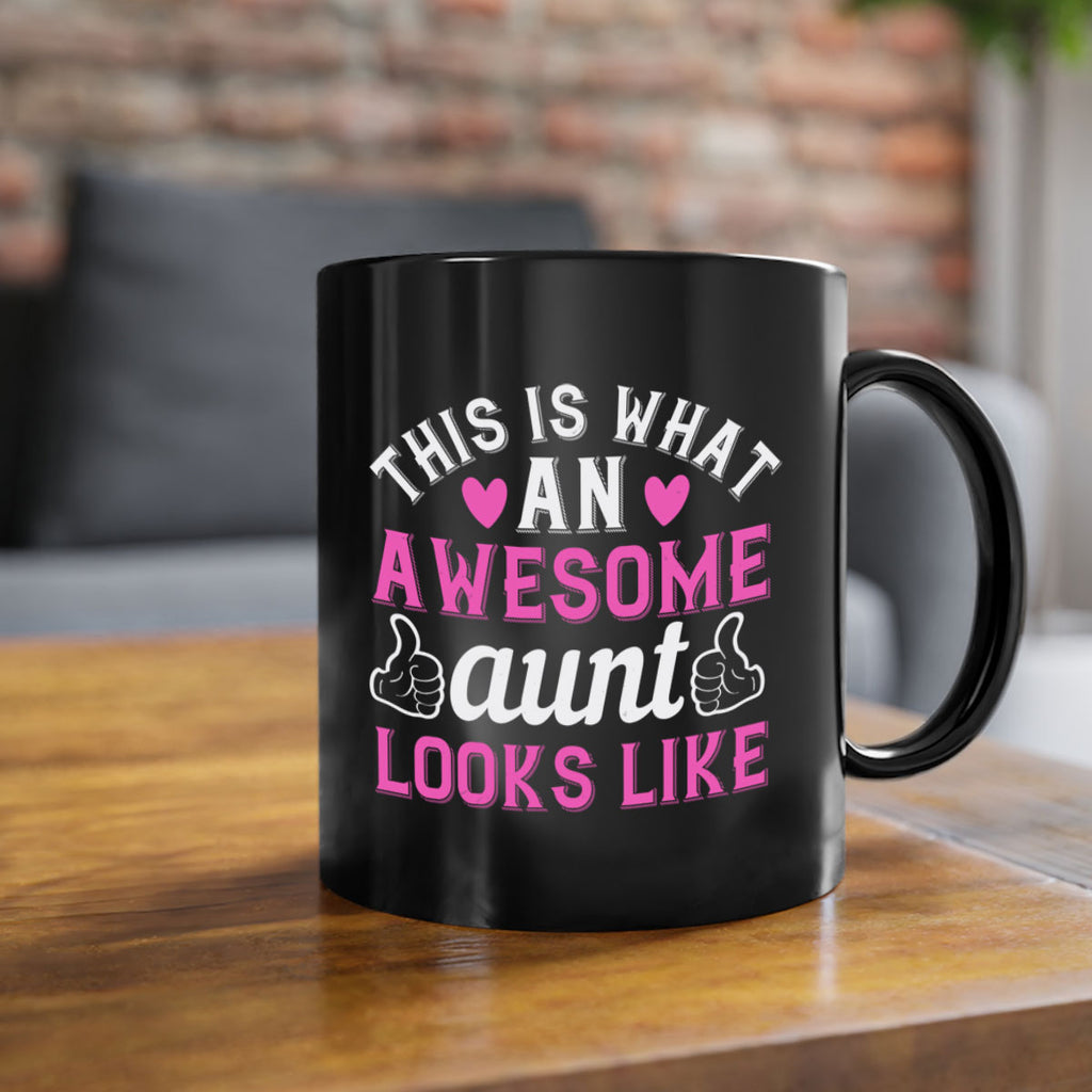 this is an awesome aunt looks like Style 20#- aunt-Mug / Coffee Cup