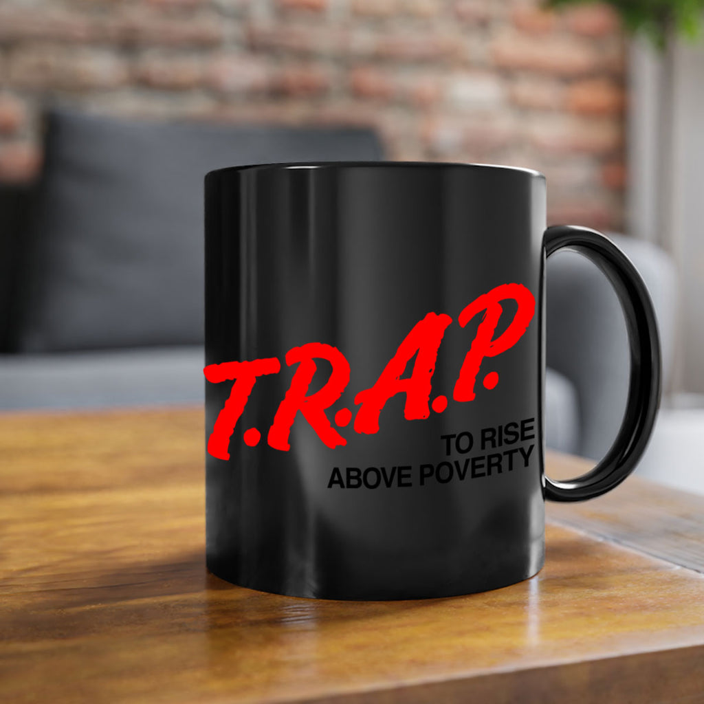 trap 17#- black words - phrases-Mug / Coffee Cup