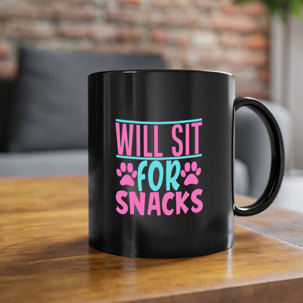 will sit for snacks Style 57#- Dog-Mug / Coffee Cup