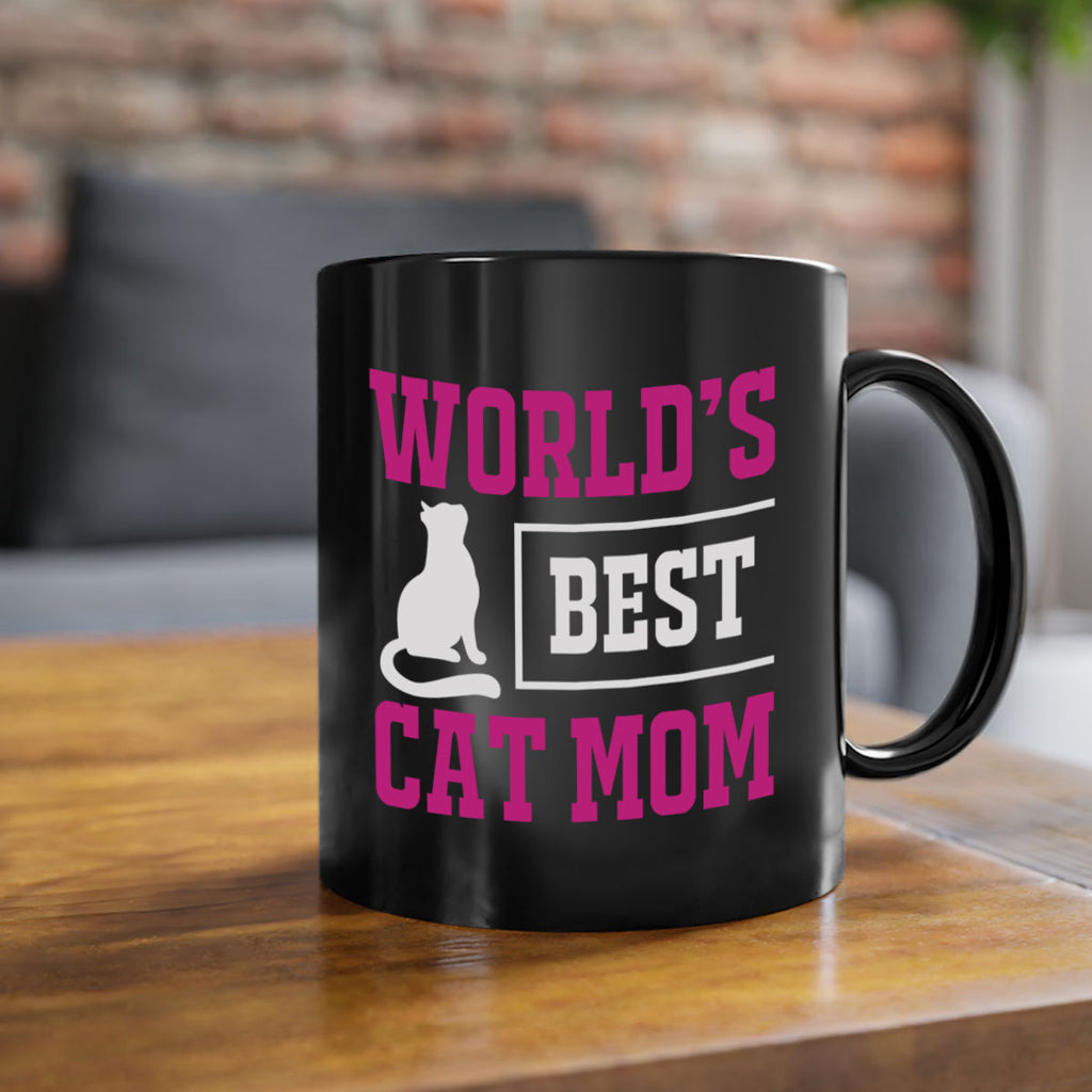 world’s best cat mom 16#- mom-Mug / Coffee Cup