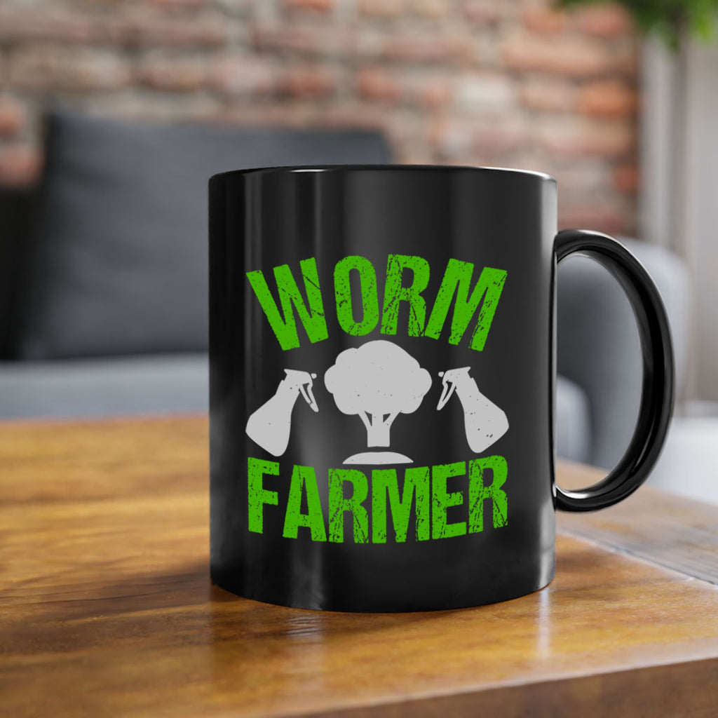 worm farmer 27#- Farm and garden-Mug / Coffee Cup