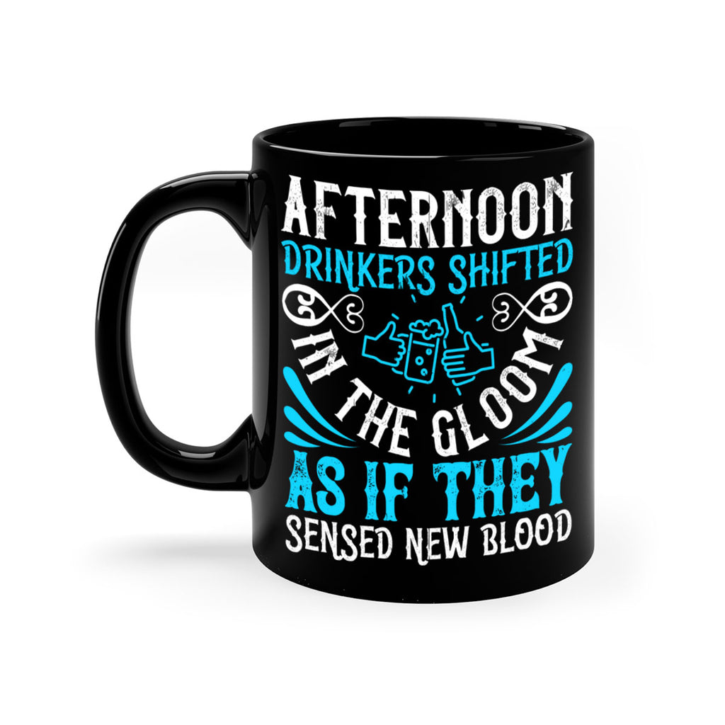 Afternoon drinkers shifted in the gloom as if they sensed new blood Style 28#- Dog-Mug / Coffee Cup