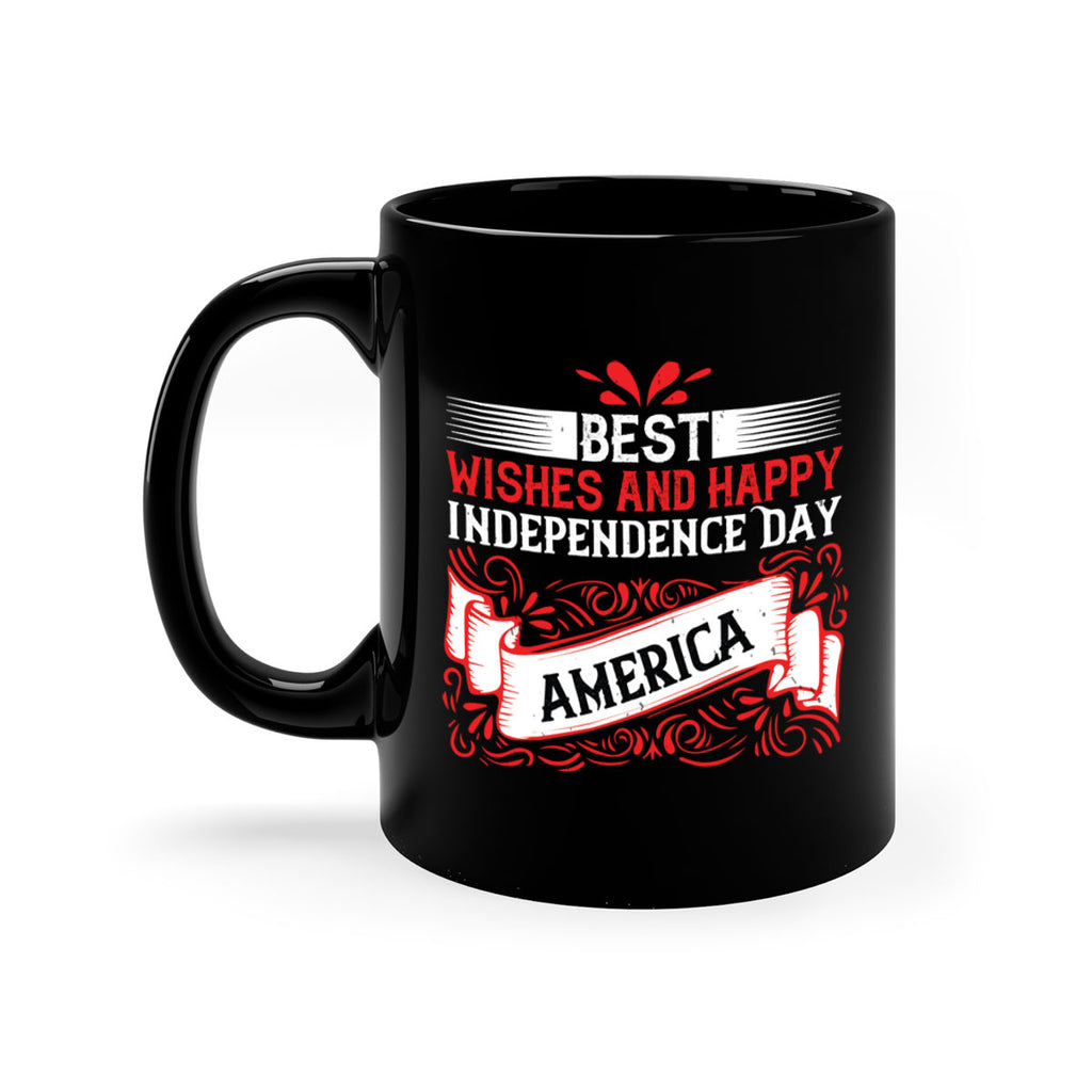 Best wishes and happy Independence Day america Style 86#- 4th Of July-Mug / Coffee Cup